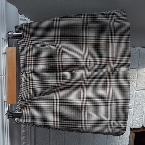 Women's Aritzia Wilfred Plaid Mini Skirt Size 0 - Picture 2 of 7